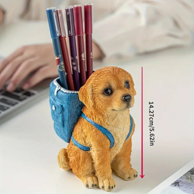 Cute Puppy Pen Holder