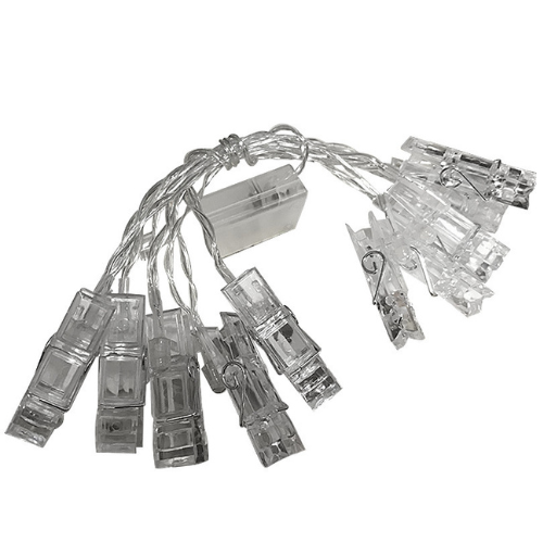 Glow Clips (Free 6 Hanging hooks)