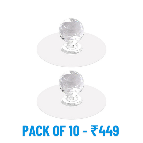 Adhesive Acrylic Knobs