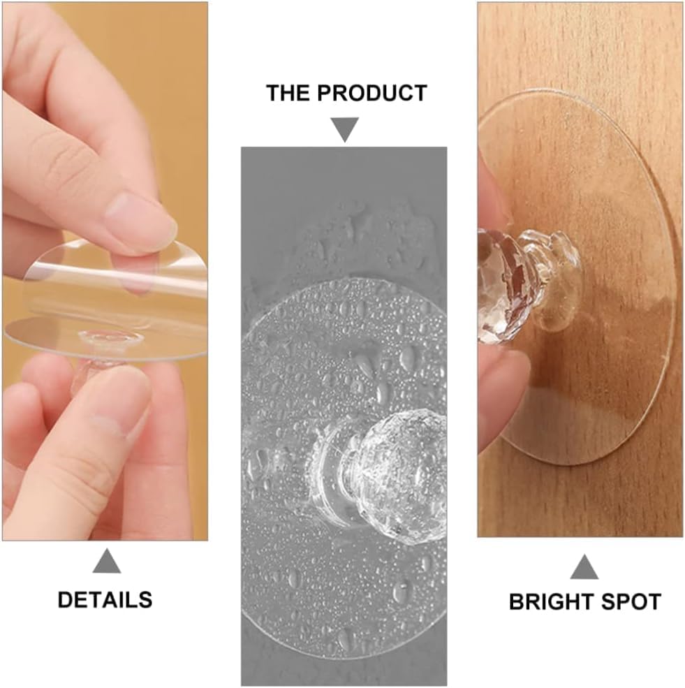 Adhesive Acrylic Knobs