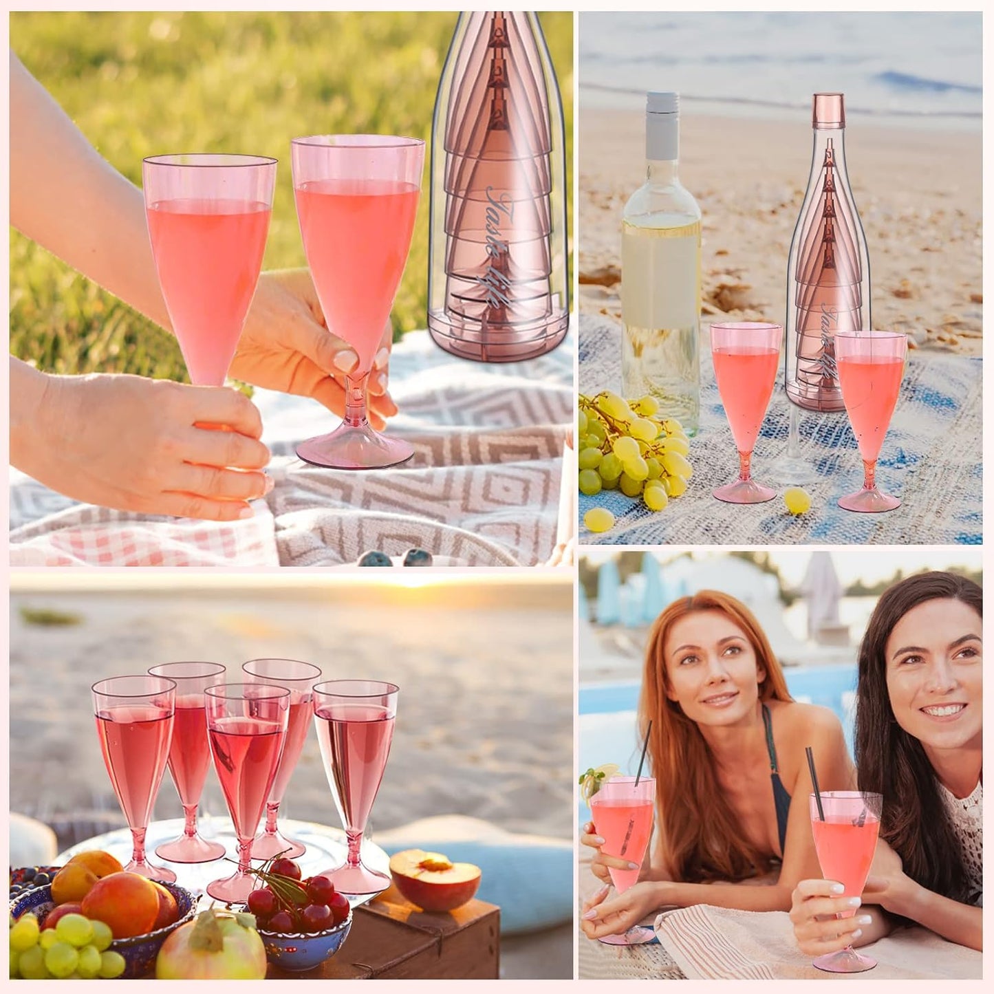 Travel Glass Bottle Set
