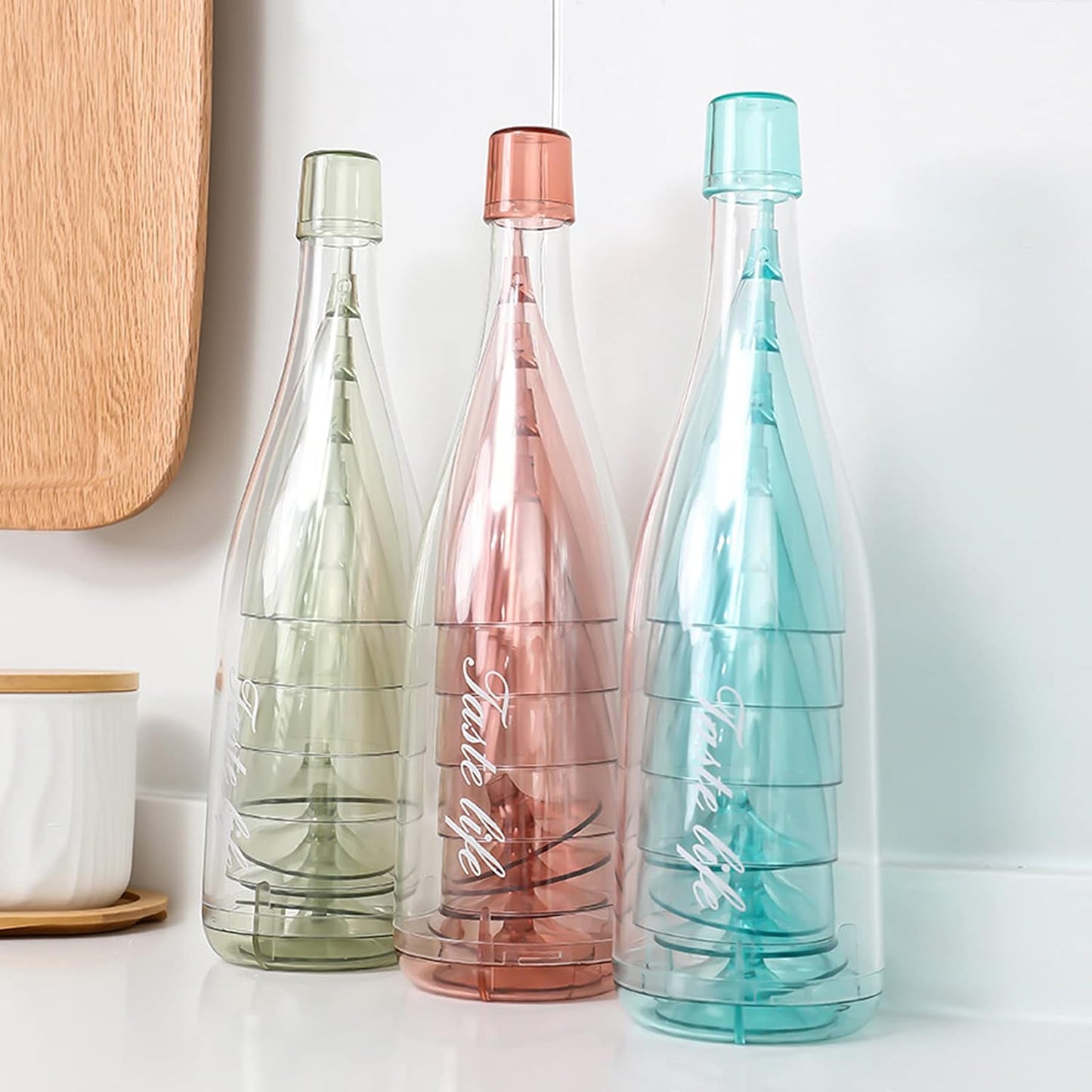 Travel Glass Bottle Set