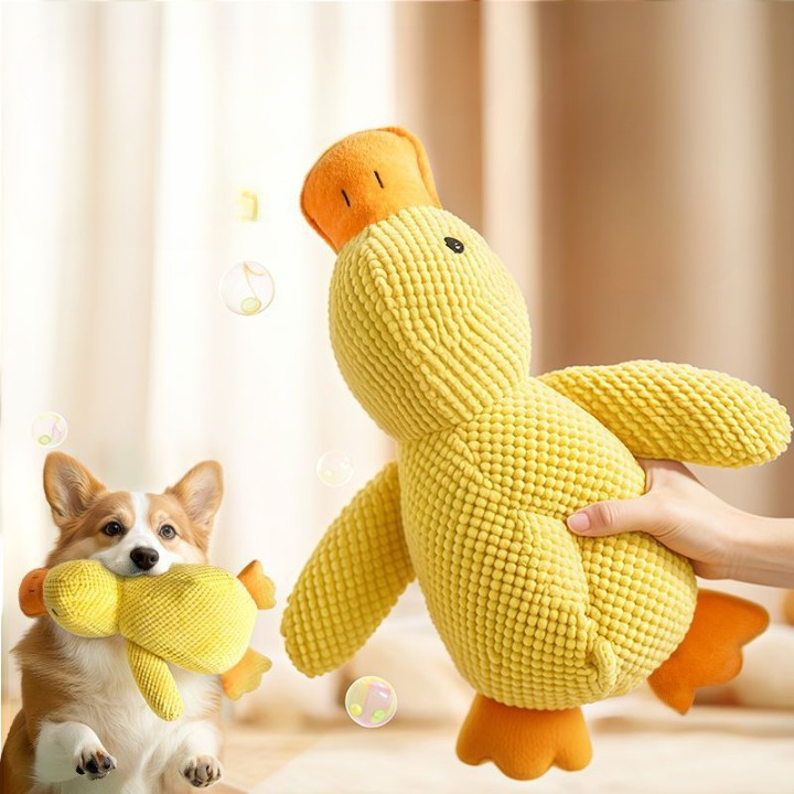 Squeaky Duck Plush