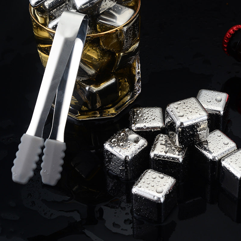304 Stainless Steel Ice Cubes