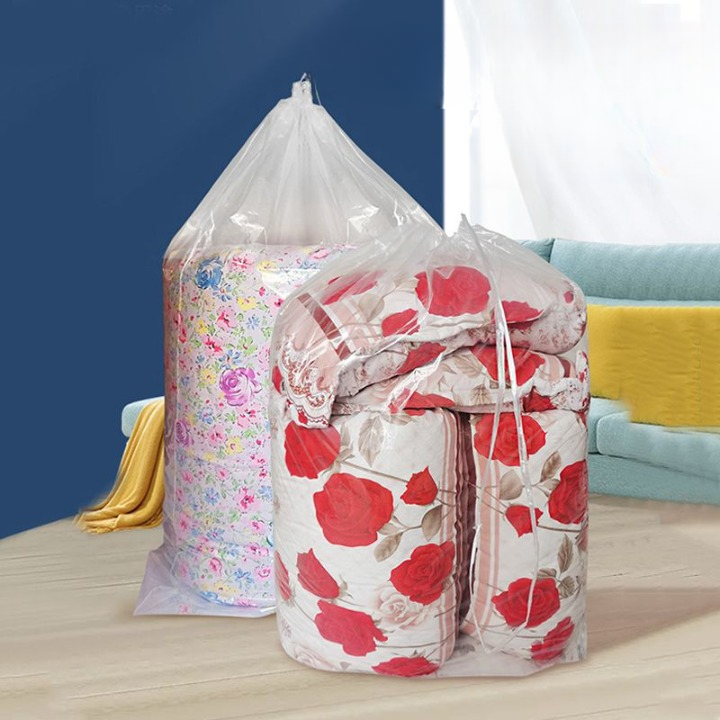 Bed Sheets Storage Drawstring Bags- Pack of 12 (Small Medium Large)
