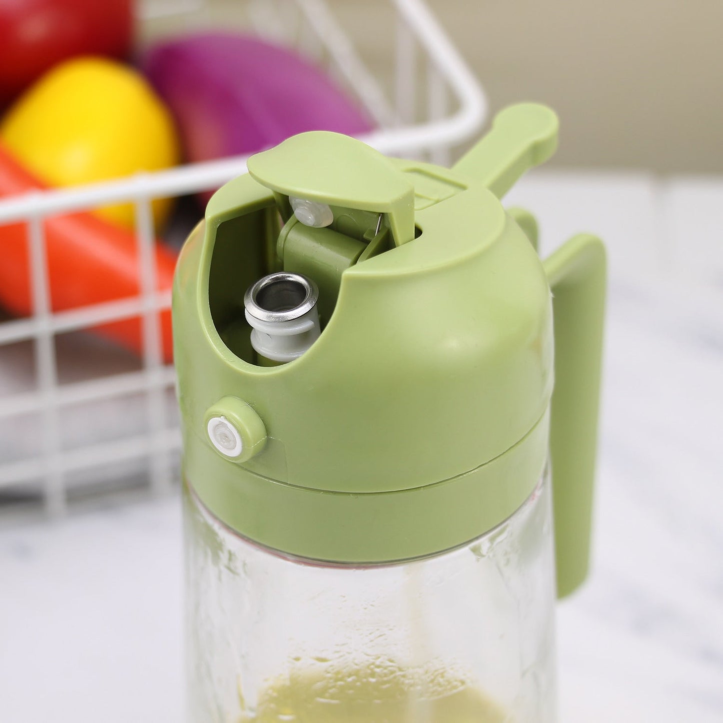 Glass Oil Dispenser (2 in 1)