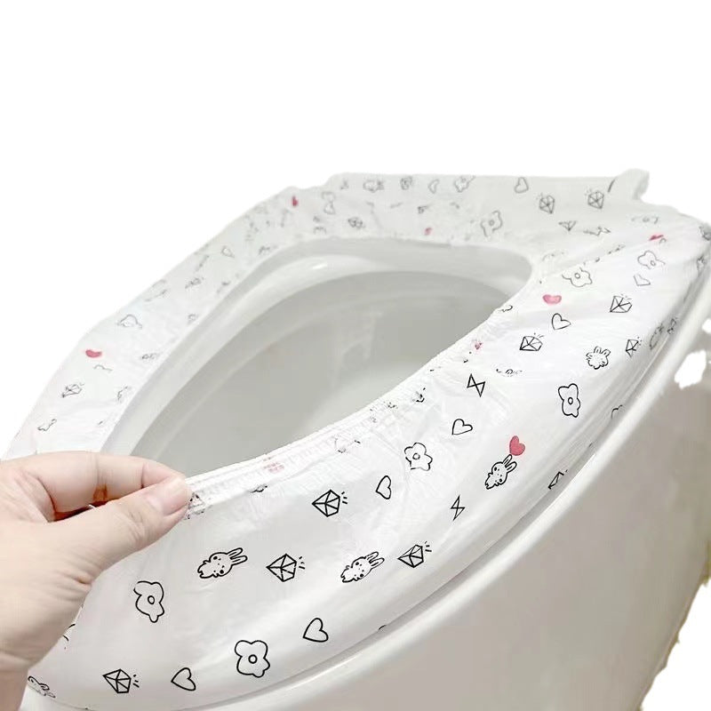 Disposable toilet seat cover