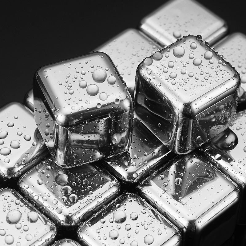 304 Stainless Steel Ice Cubes
