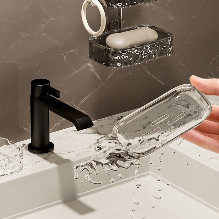 Dual Layer Soap Holder (Suction cups)