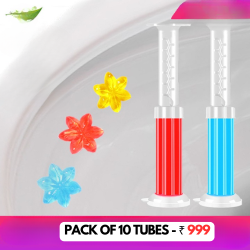 Flower Stamp Toilet Gel