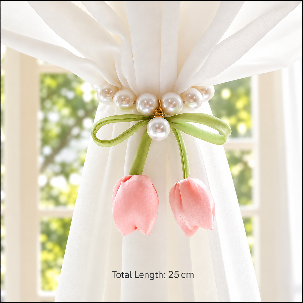 Floral Pearl Strap