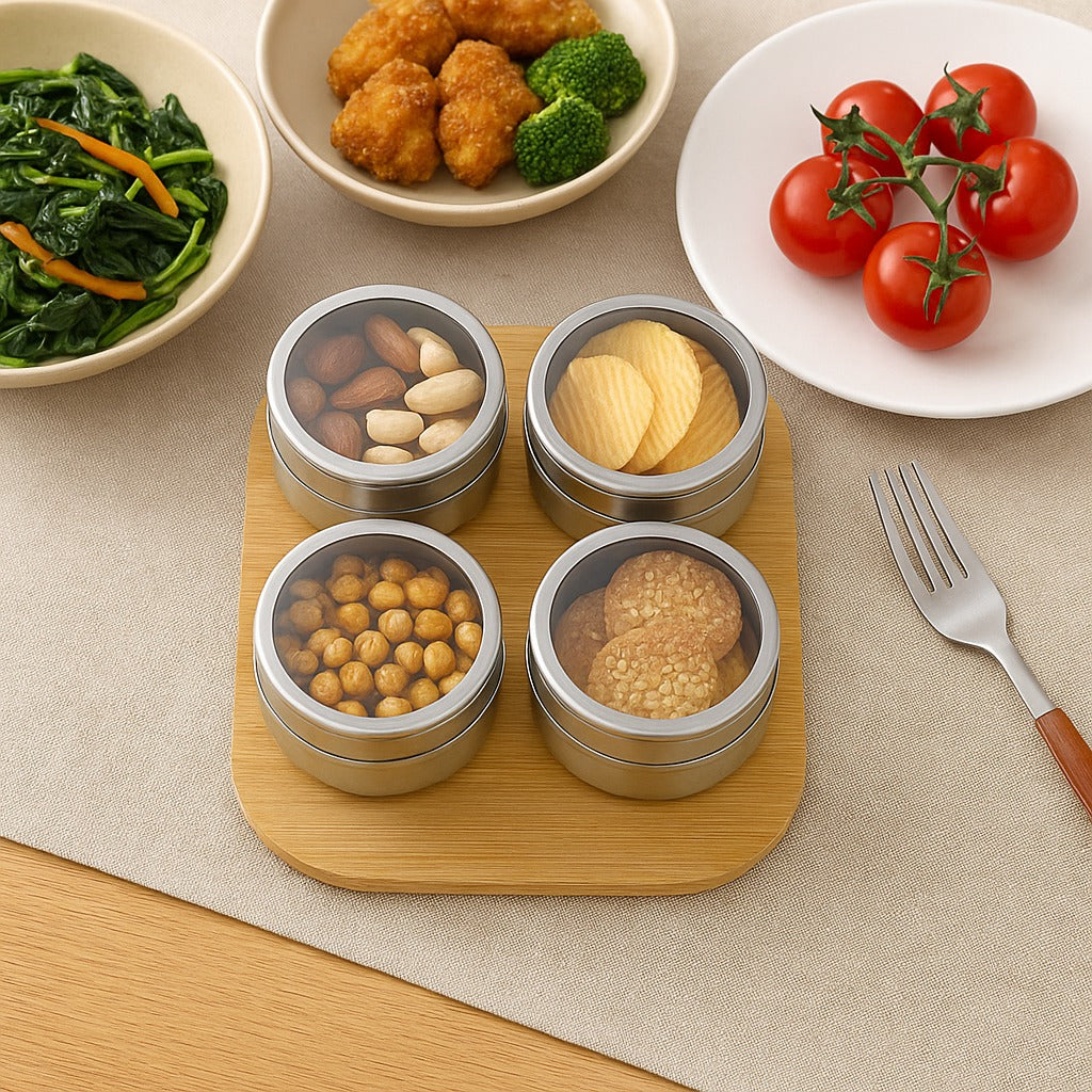 Transparent Lid Jars