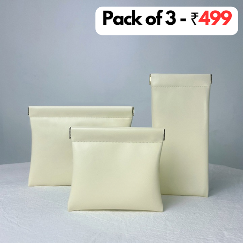 Mini Storage Pouches (Pack of 3)