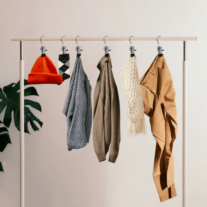 Multi-Purpose Stainless Steel Hanging Clips