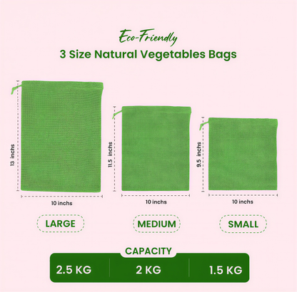 Fresh Keep Pouches (100% Cotton)