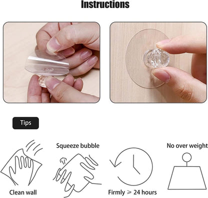 Adhesive Acrylic Knobs