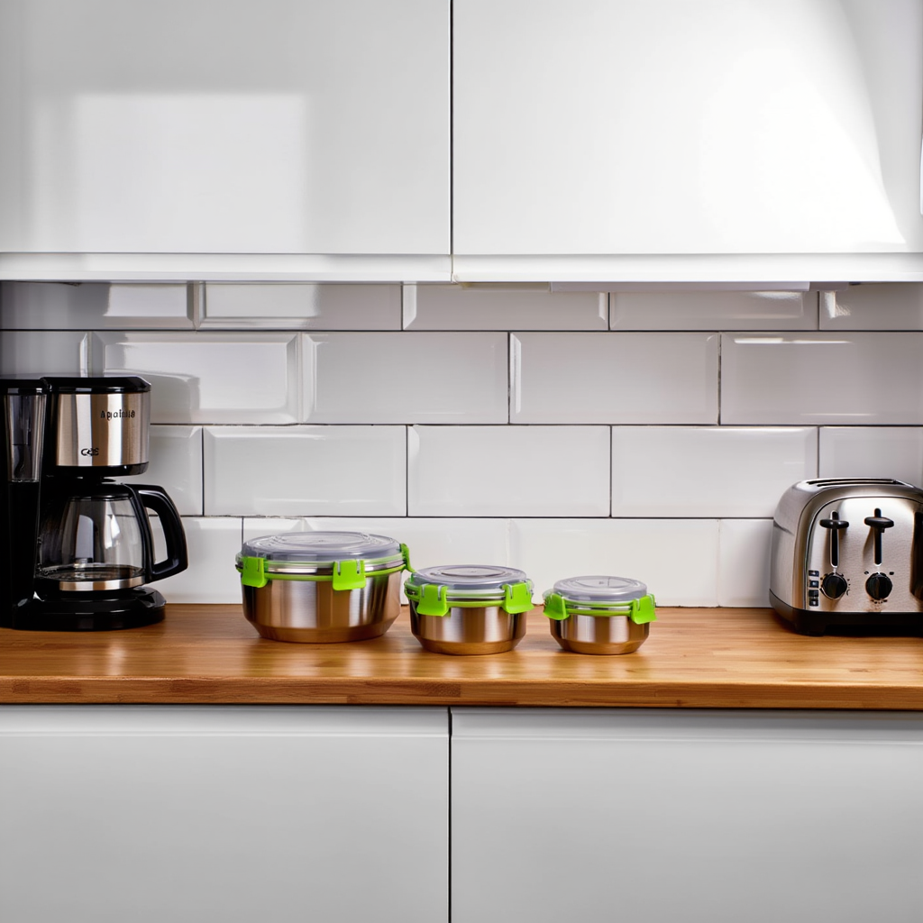 LeakProof Steel Storage Containers