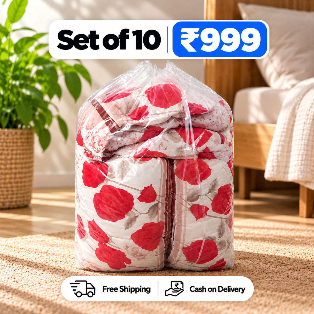Extra Large Drawstring Storage Bags