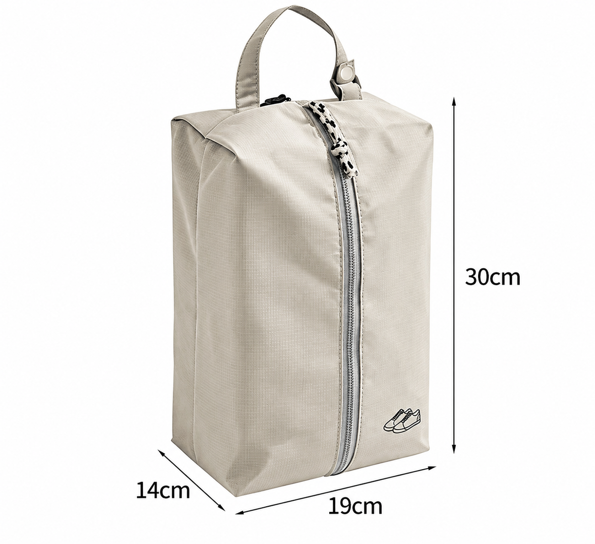 Dual Compartment Shoe Bag