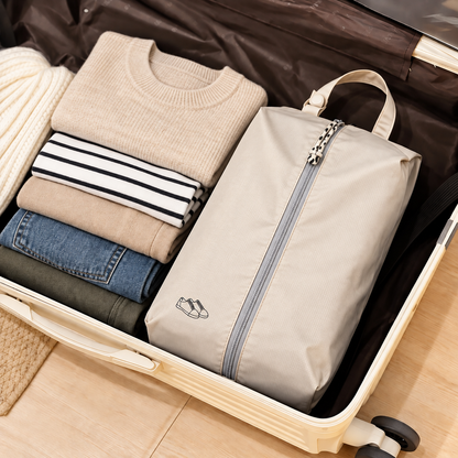 Dual Compartment Shoe Bag