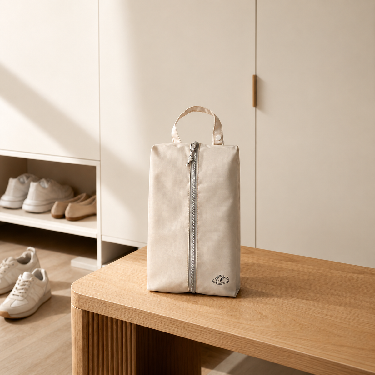 Dual Compartment Shoe Bag
