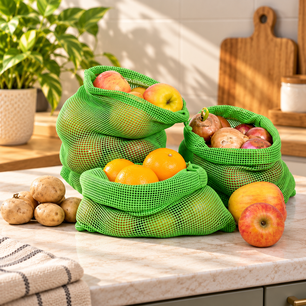 Fresh Keep Pouches (100% Cotton)