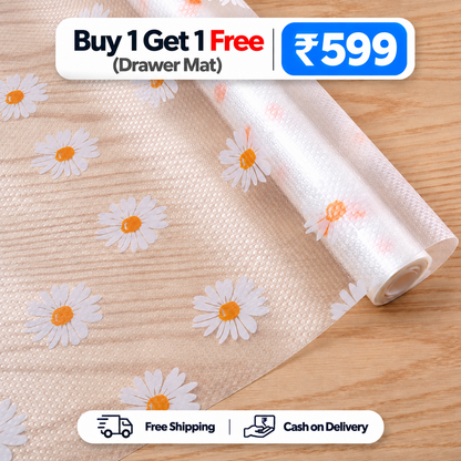 Floral Shelf Liners