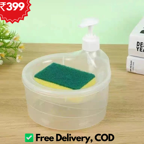 Kitchen Liquid Dispenser(Free Sponge)