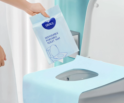 Disposable Toilet Mats (Adhesive)