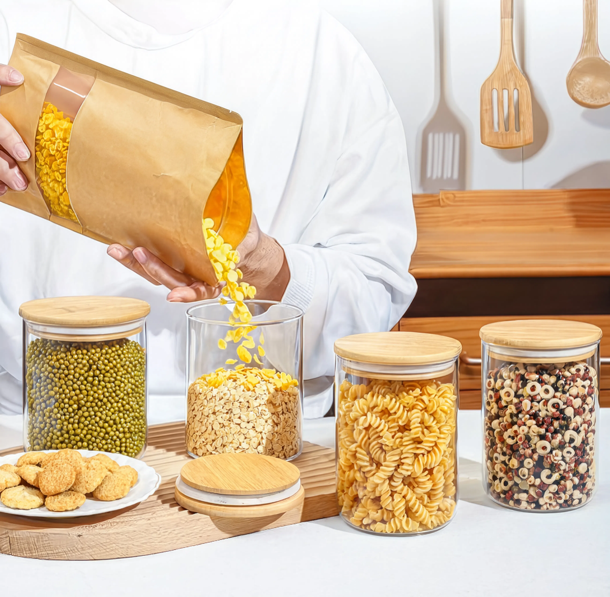 Air Tight Storage Jars (520ml)