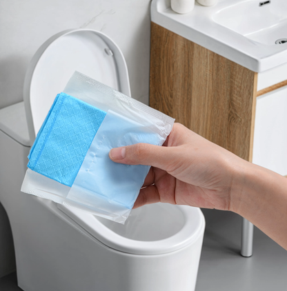 Disposable Toilet Mats (Adhesive)