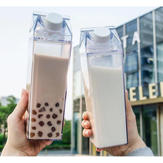Square-shaped Transparent bottle