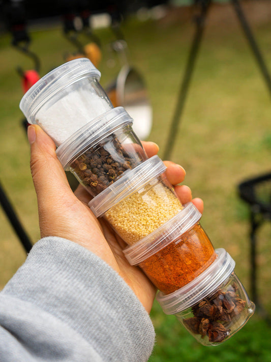Stackable Spice & Dip Jars