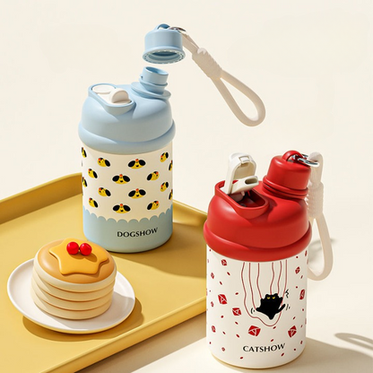 Dual Design Thermos Bottle