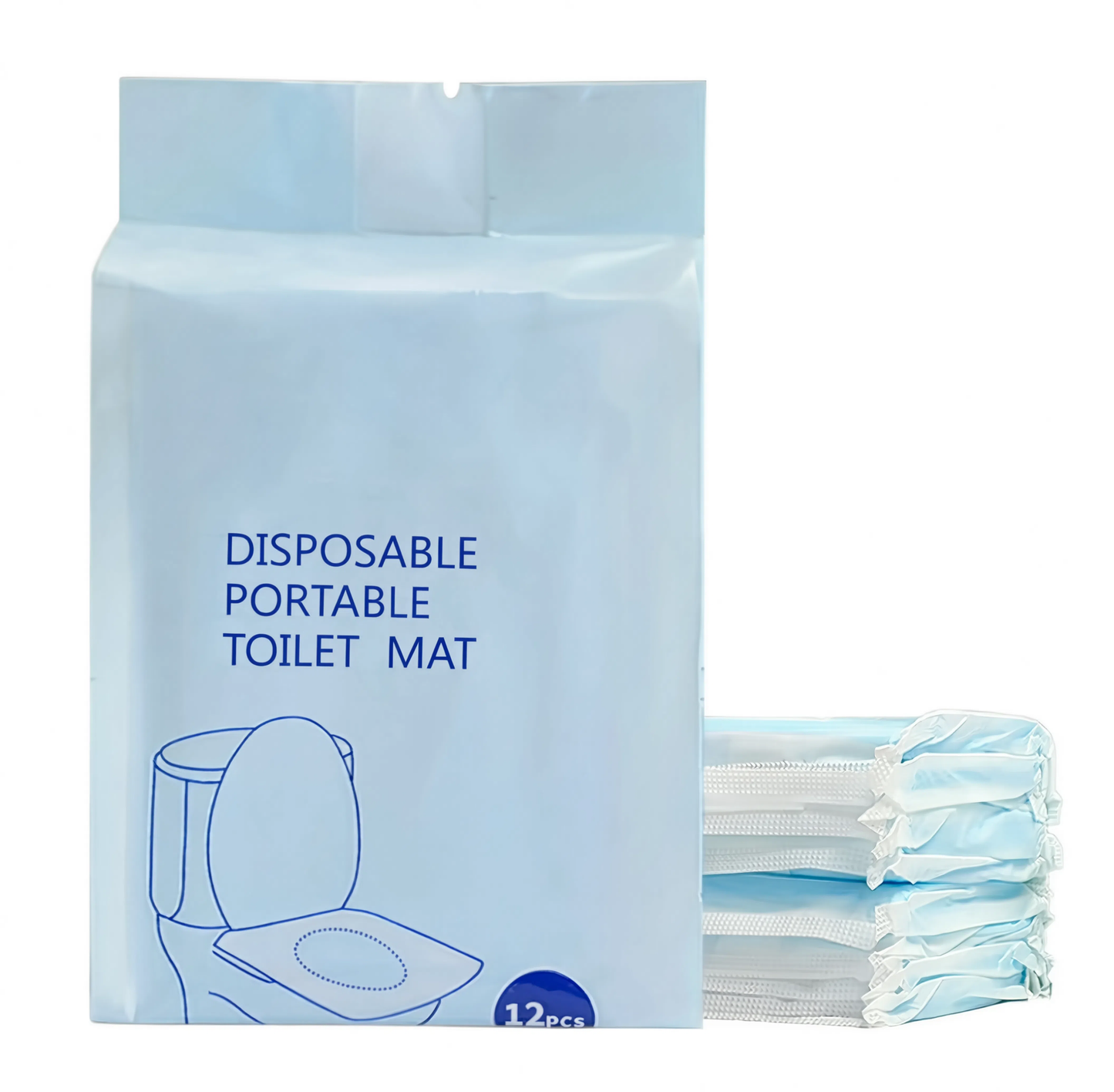 Disposable Toilet Mats (Adhesive)