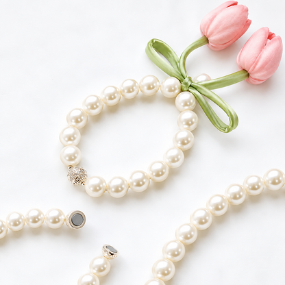 Floral Pearl Strap