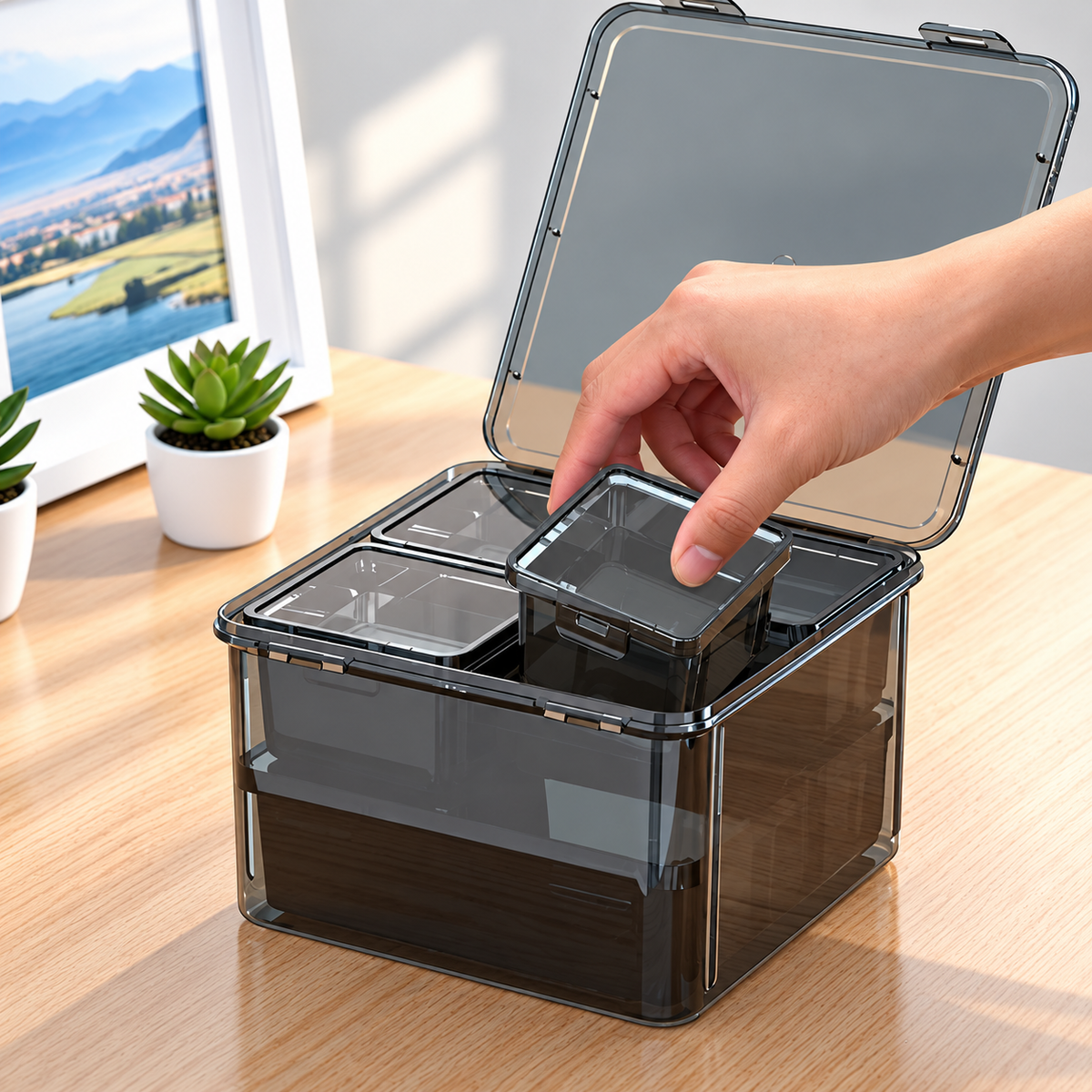 Multi-Size Storage Box