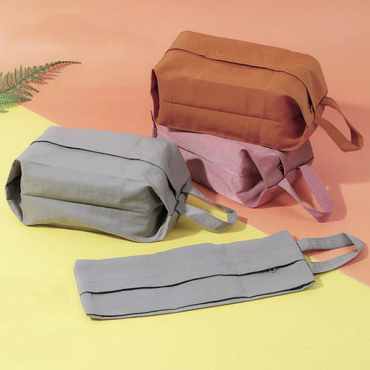 Portable Travel Storage Bags & Water Proof Shoe Bag (Combo)