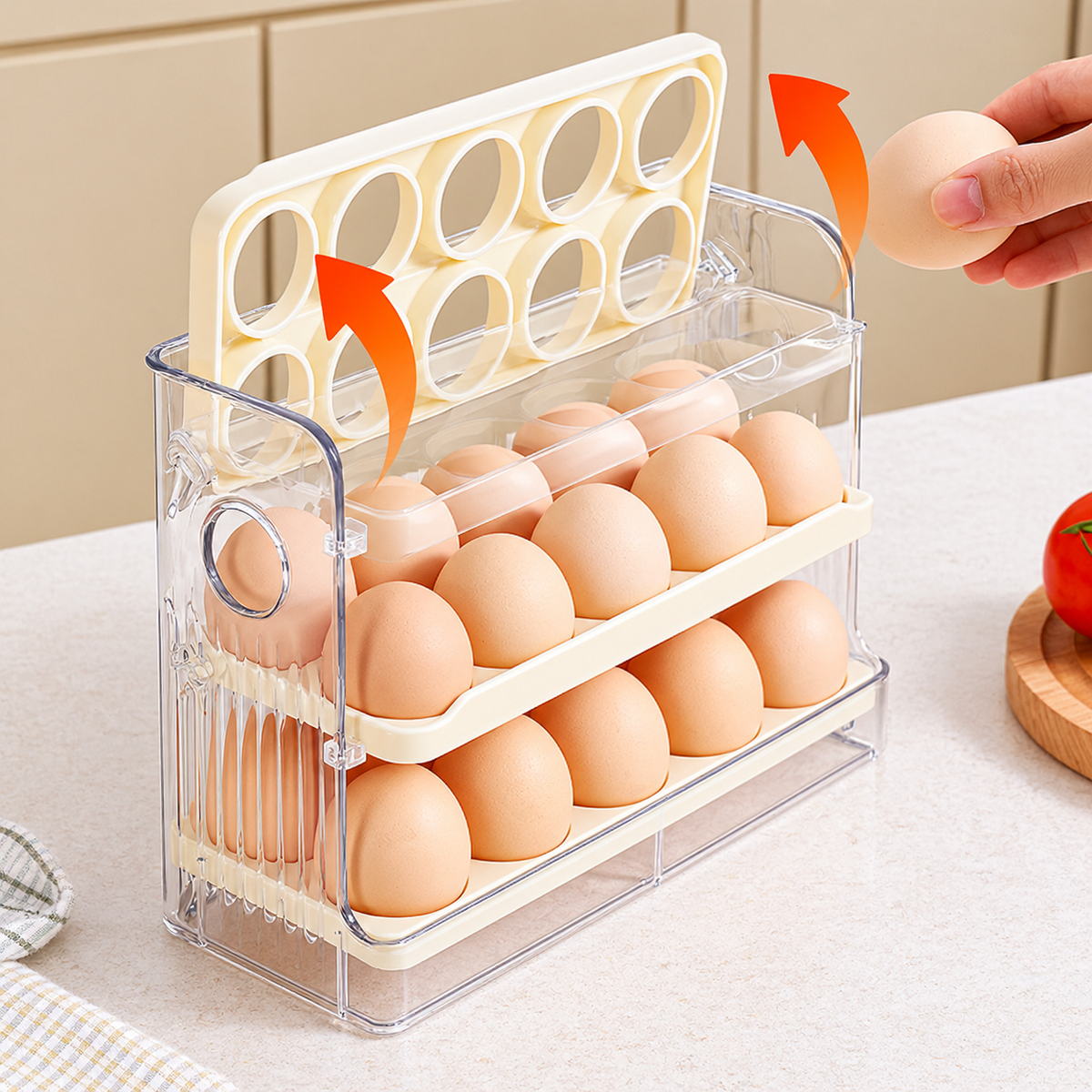 Flip Egg Box