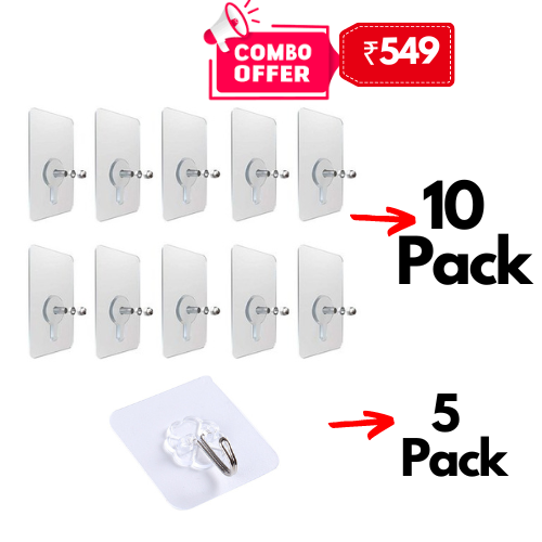 Adhesive Hooks (Combo Offer)