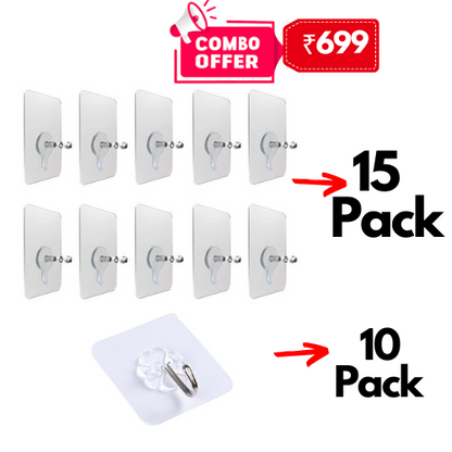 Adhesive Hooks (Combo Offer)