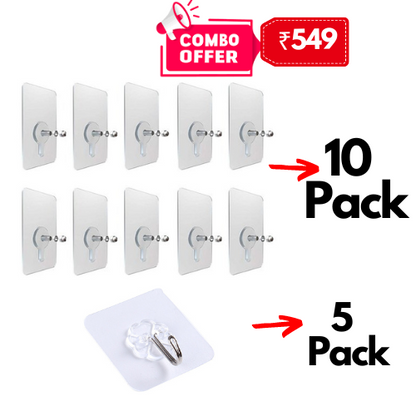 Adhesive Hooks (Combo Offer)