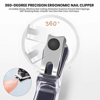 360 Degrees Nail Clipper