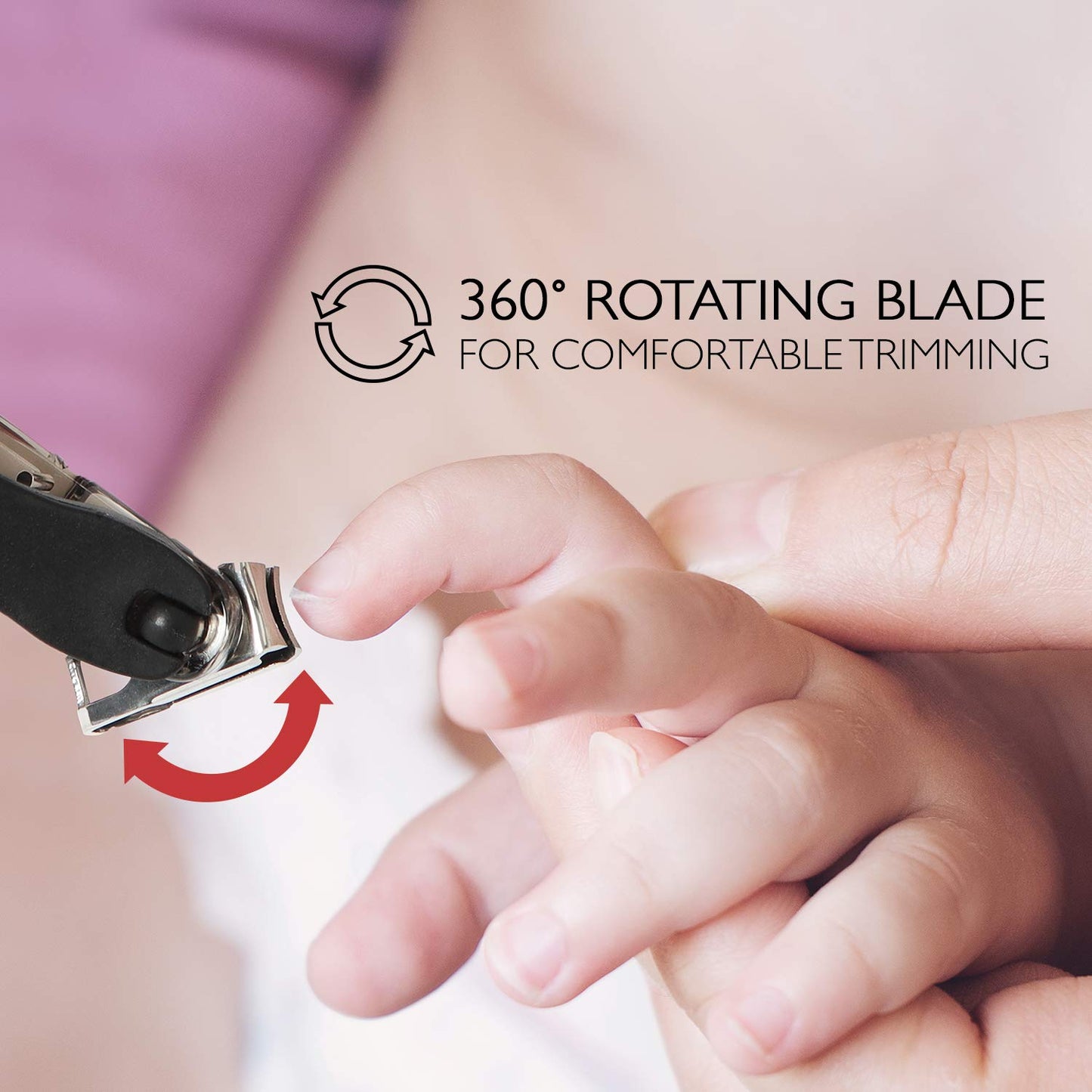 360 Degrees Nail Clipper